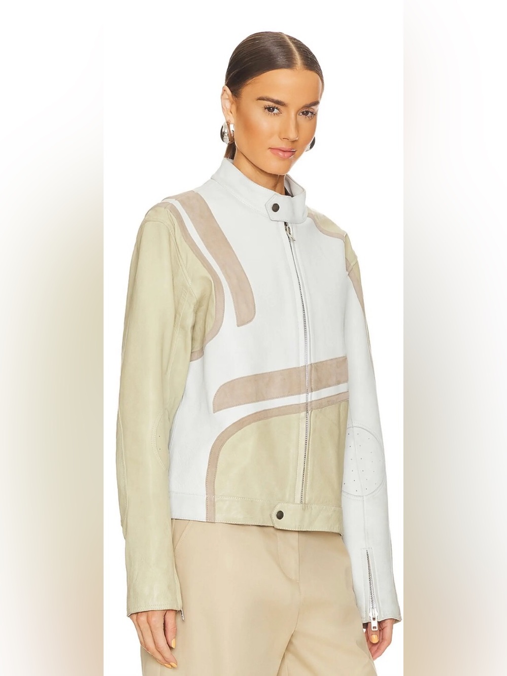 Deadwood Hiro Jacket in Beige - Picture 3 of 3